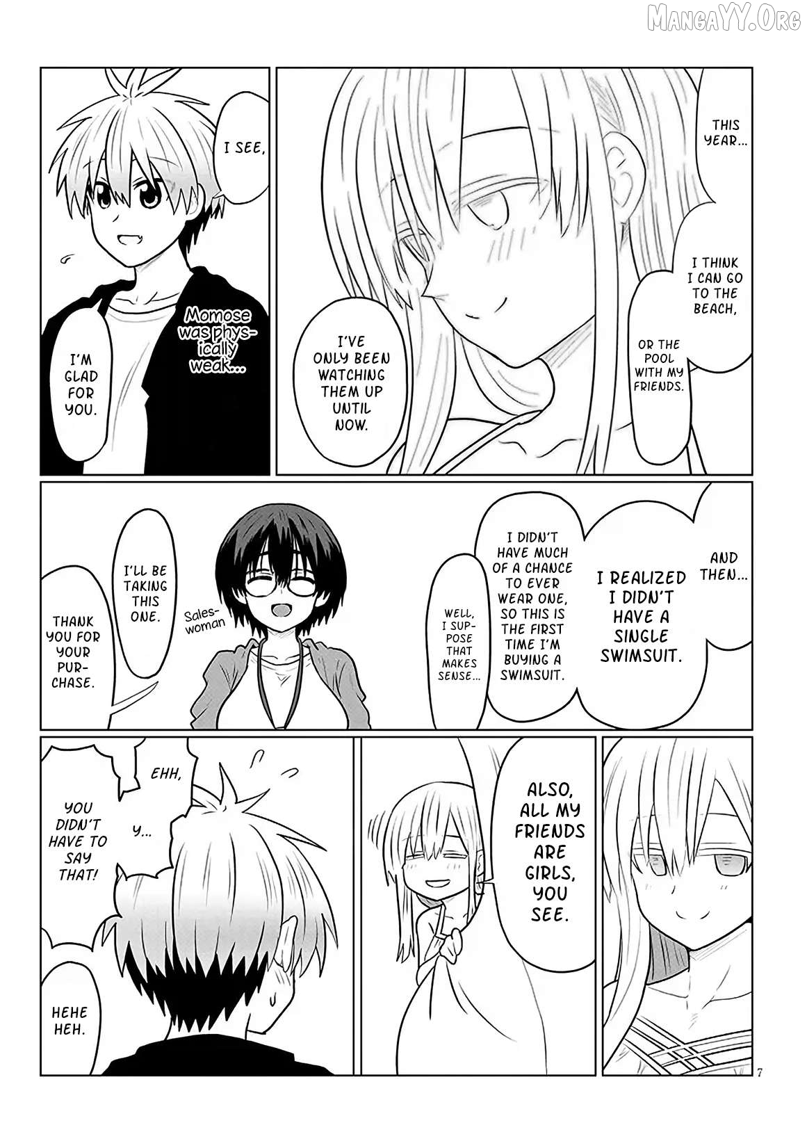 Uzaki-chan wa Asobitai! Chapter 131 - page 7