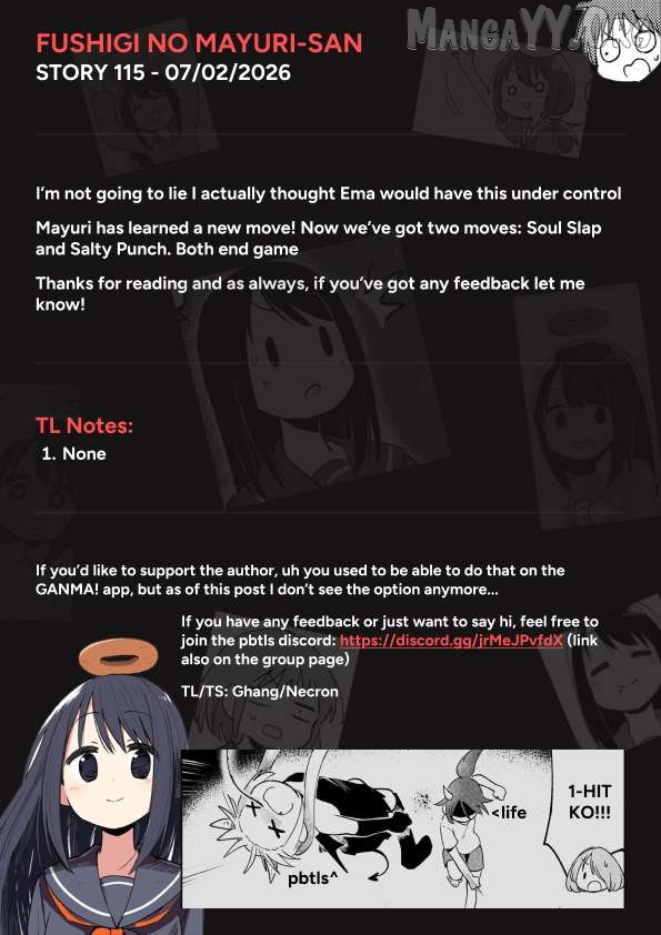 Fushigi no Mayuri-san Chapter 115 - page 5