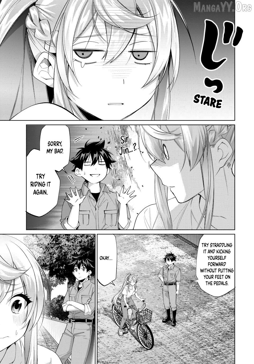 All My Neighbors are Convinced the Female Knight from My Rice Field Is My Wife Chapter 65 - page 11