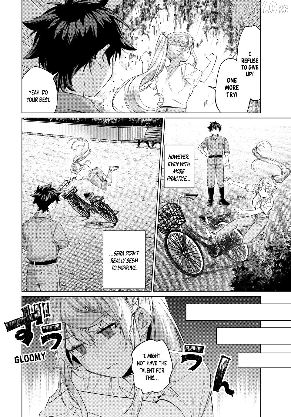 All My Neighbors are Convinced the Female Knight from My Rice Field Is My Wife Chapter 65 - page 14
