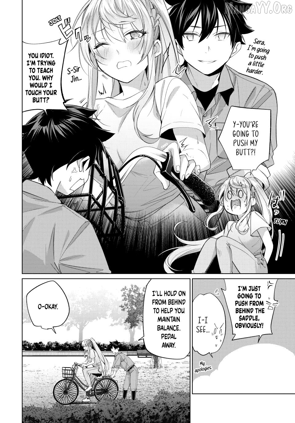 All My Neighbors are Convinced the Female Knight from My Rice Field Is My Wife Chapter 65 - page 16