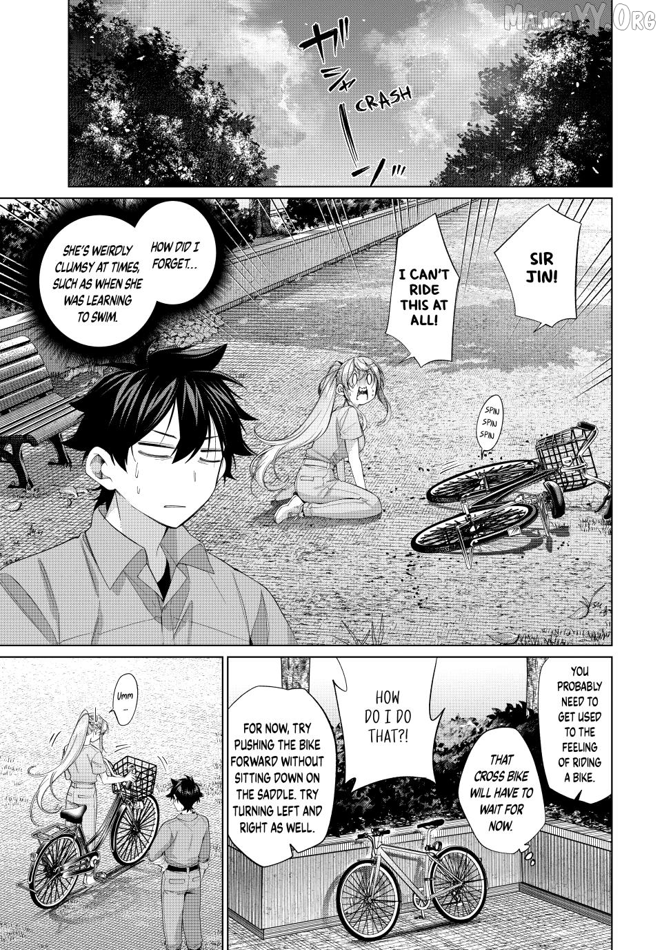 All My Neighbors are Convinced the Female Knight from My Rice Field Is My Wife Chapter 65 - page 9