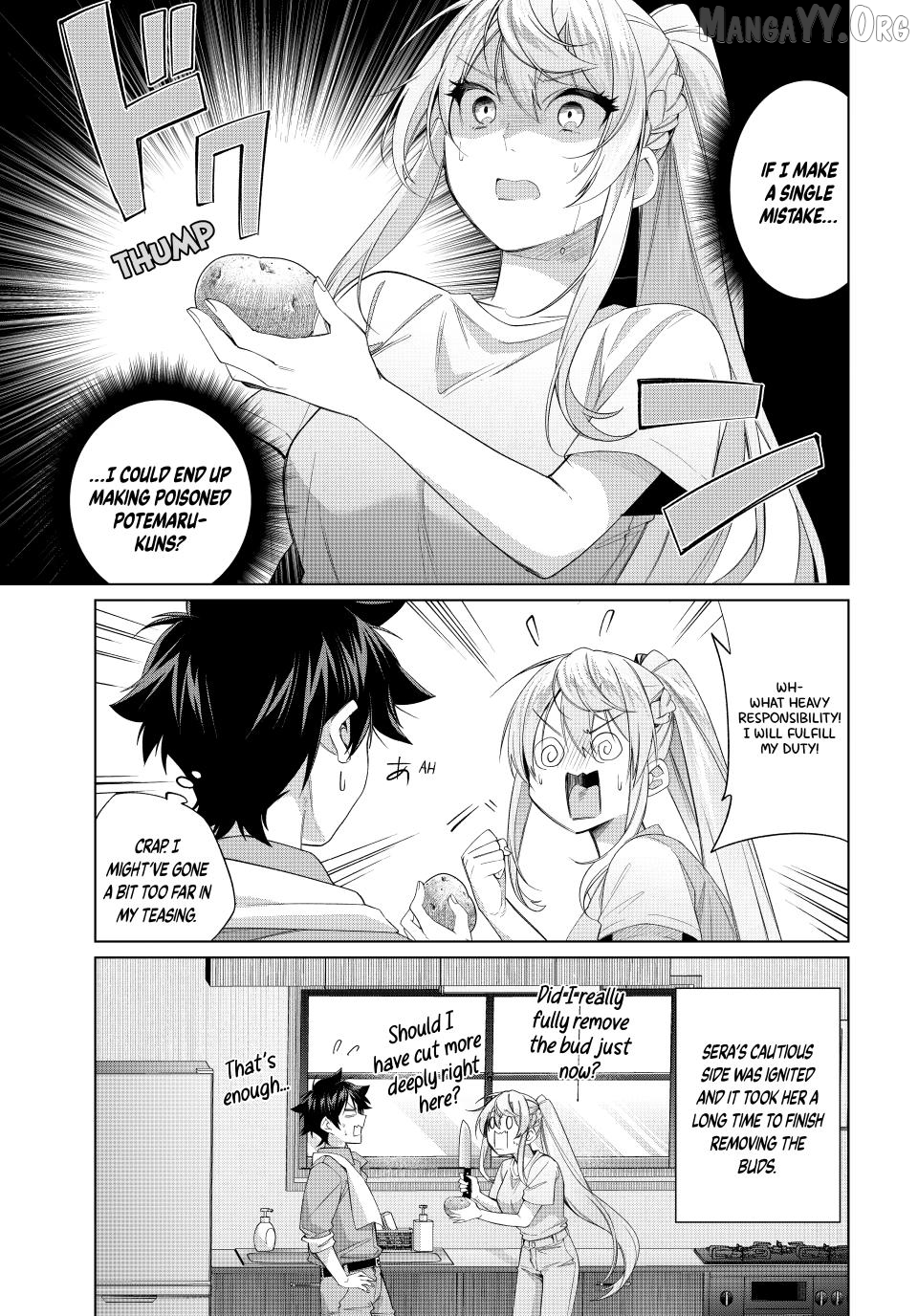 All My Neighbors are Convinced the Female Knight from My Rice Field Is My Wife Chapter 66 - page 11