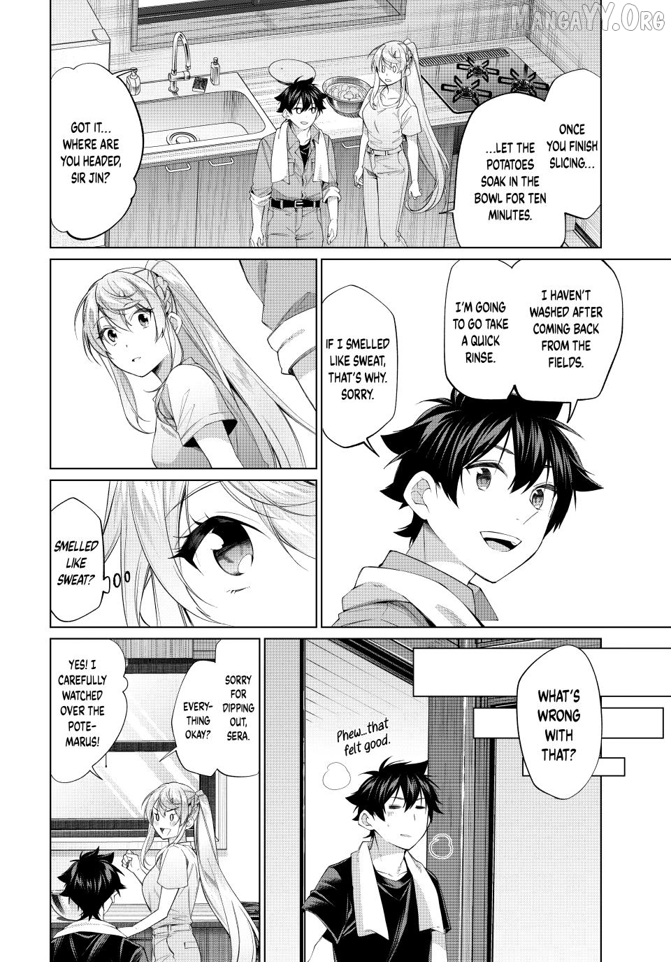 All My Neighbors are Convinced the Female Knight from My Rice Field Is My Wife Chapter 66 - page 14