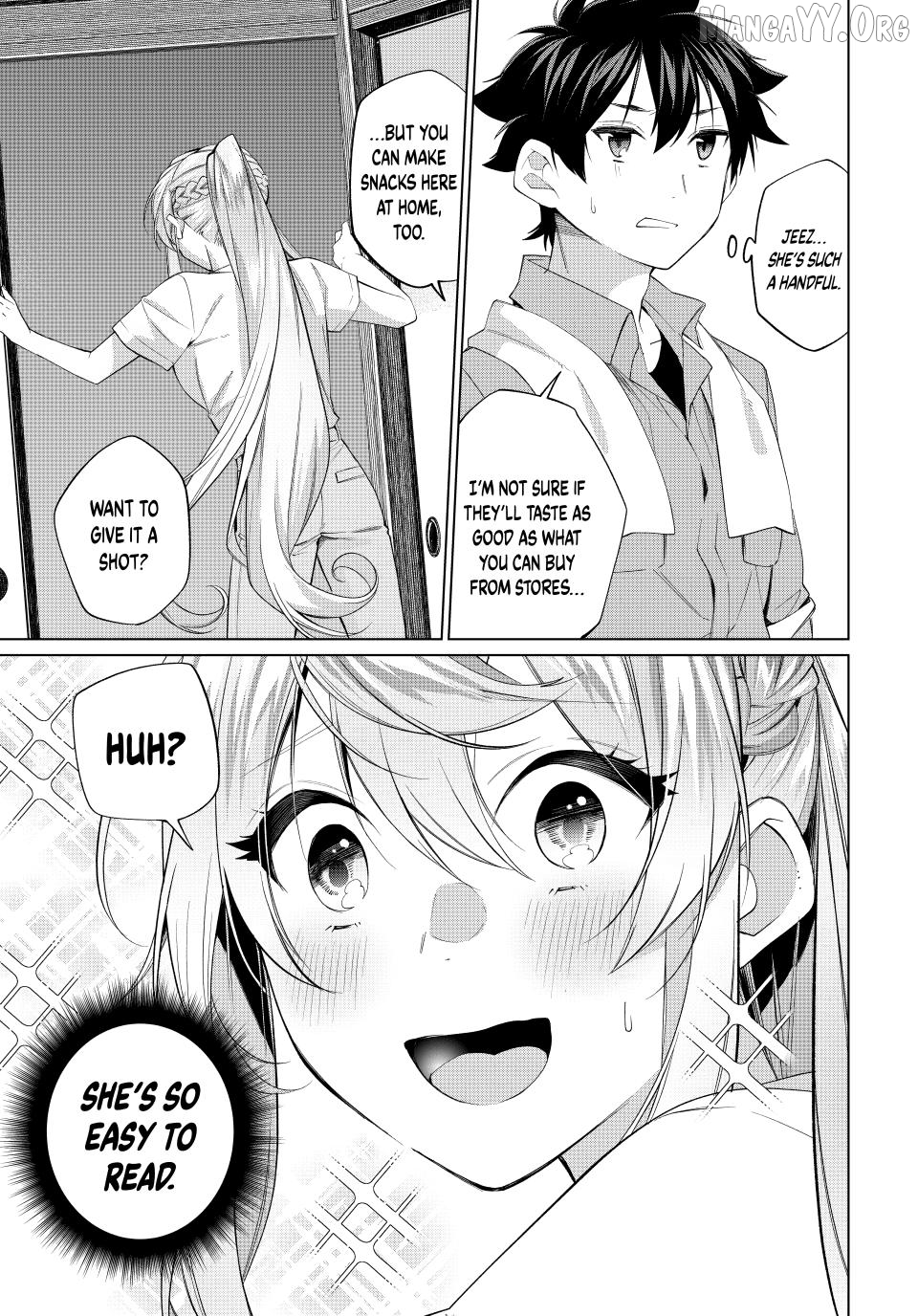 All My Neighbors are Convinced the Female Knight from My Rice Field Is My Wife Chapter 66 - page 5