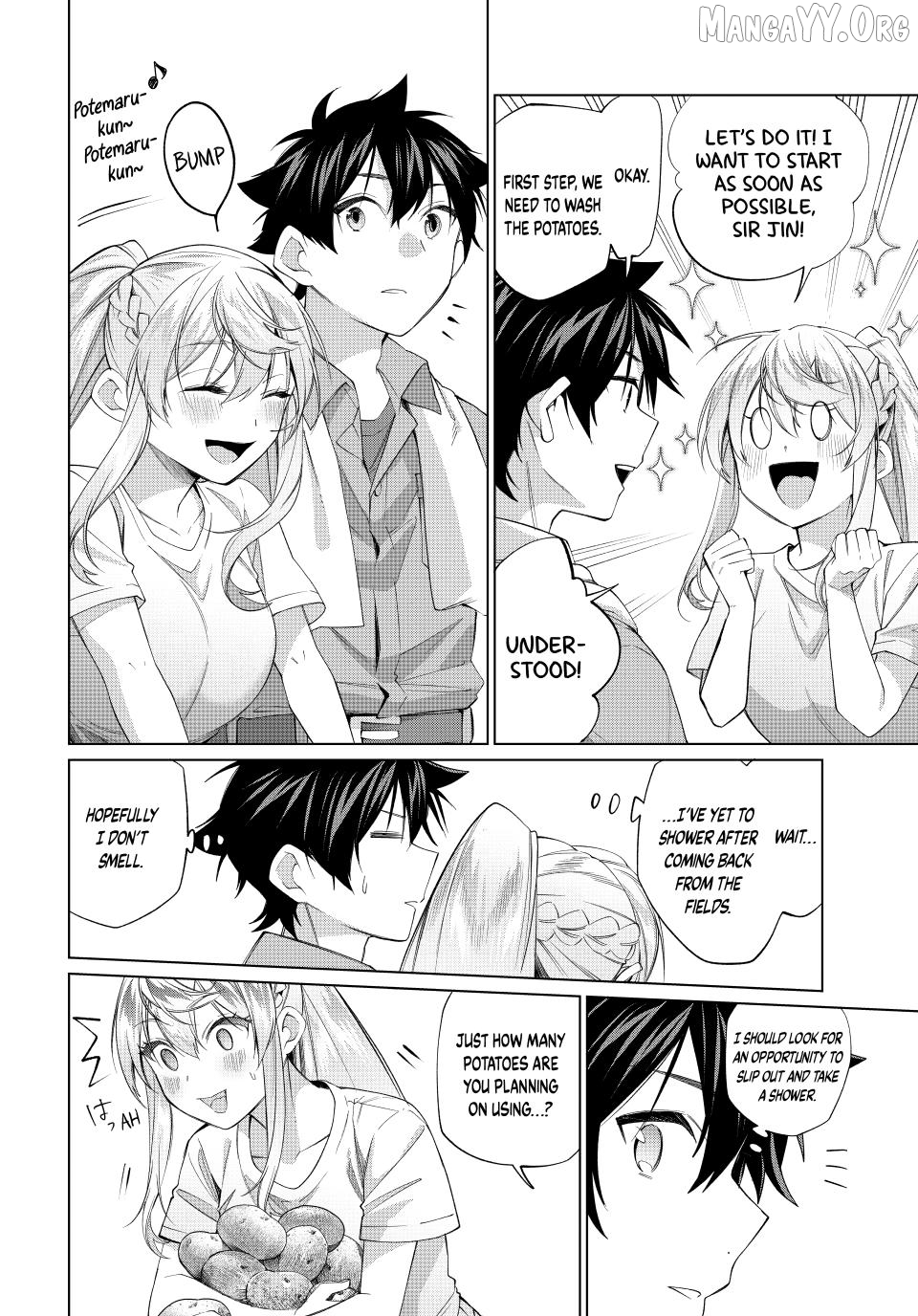 All My Neighbors are Convinced the Female Knight from My Rice Field Is My Wife Chapter 66 - page 8