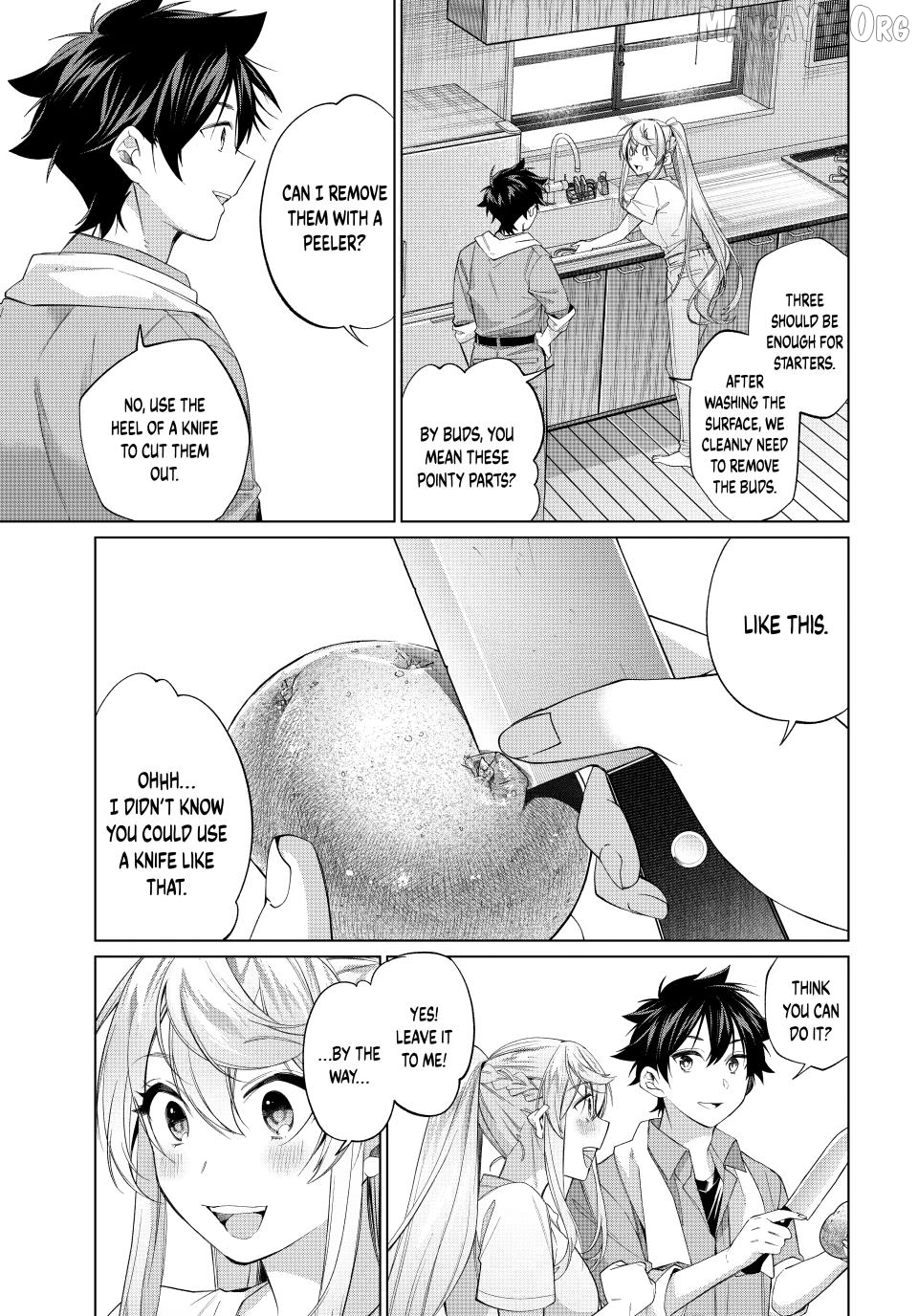All My Neighbors are Convinced the Female Knight from My Rice Field Is My Wife Chapter 66 - page 9