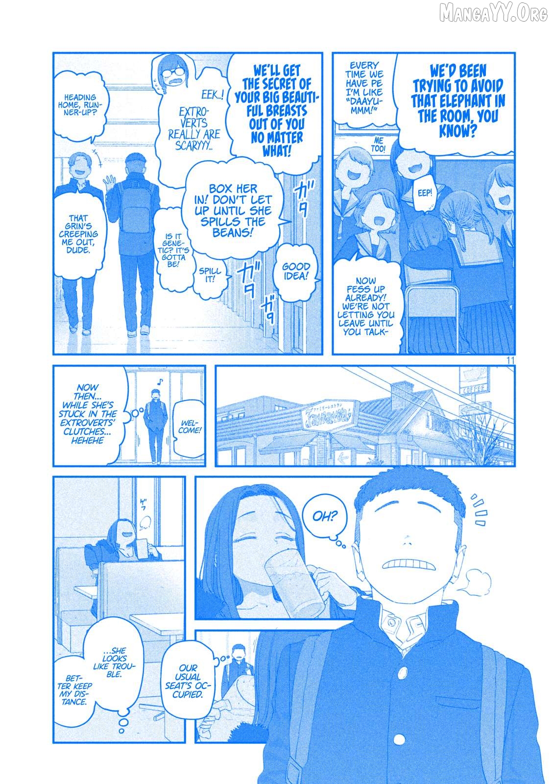 Getsuyoubi No Tawawa Chapter 126 - page 12