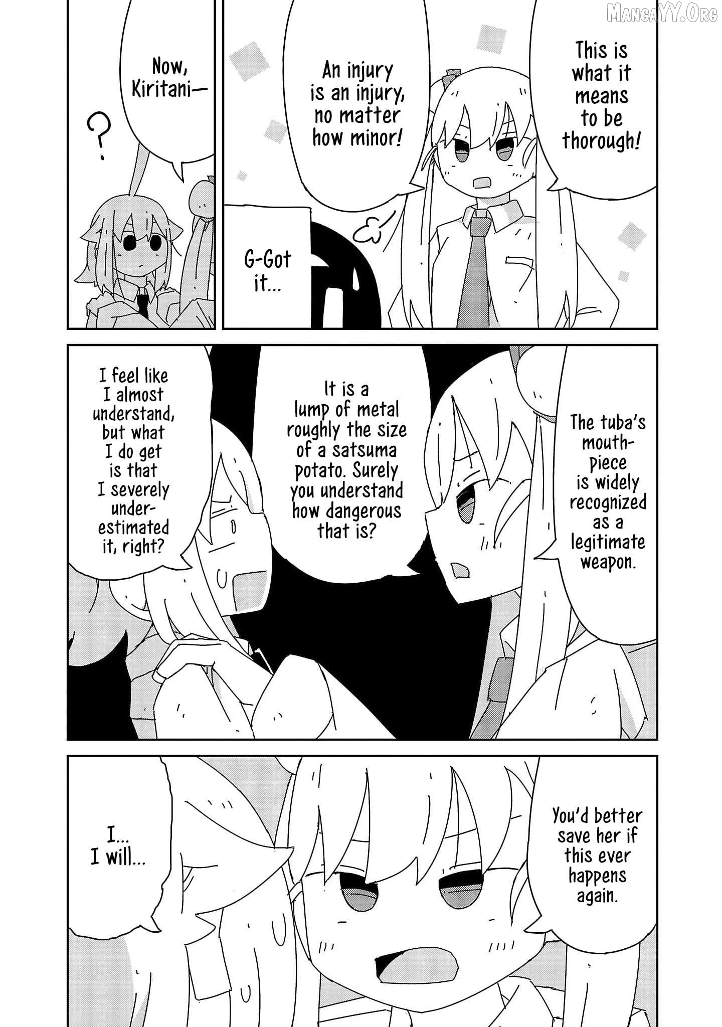 Hagino-San Wants To Quit The Wind Ensemble Chapter 32 - page 11
