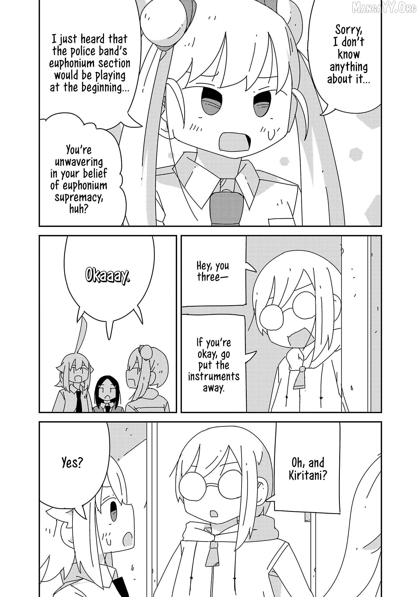 Hagino-San Wants To Quit The Wind Ensemble Chapter 32 - page 13