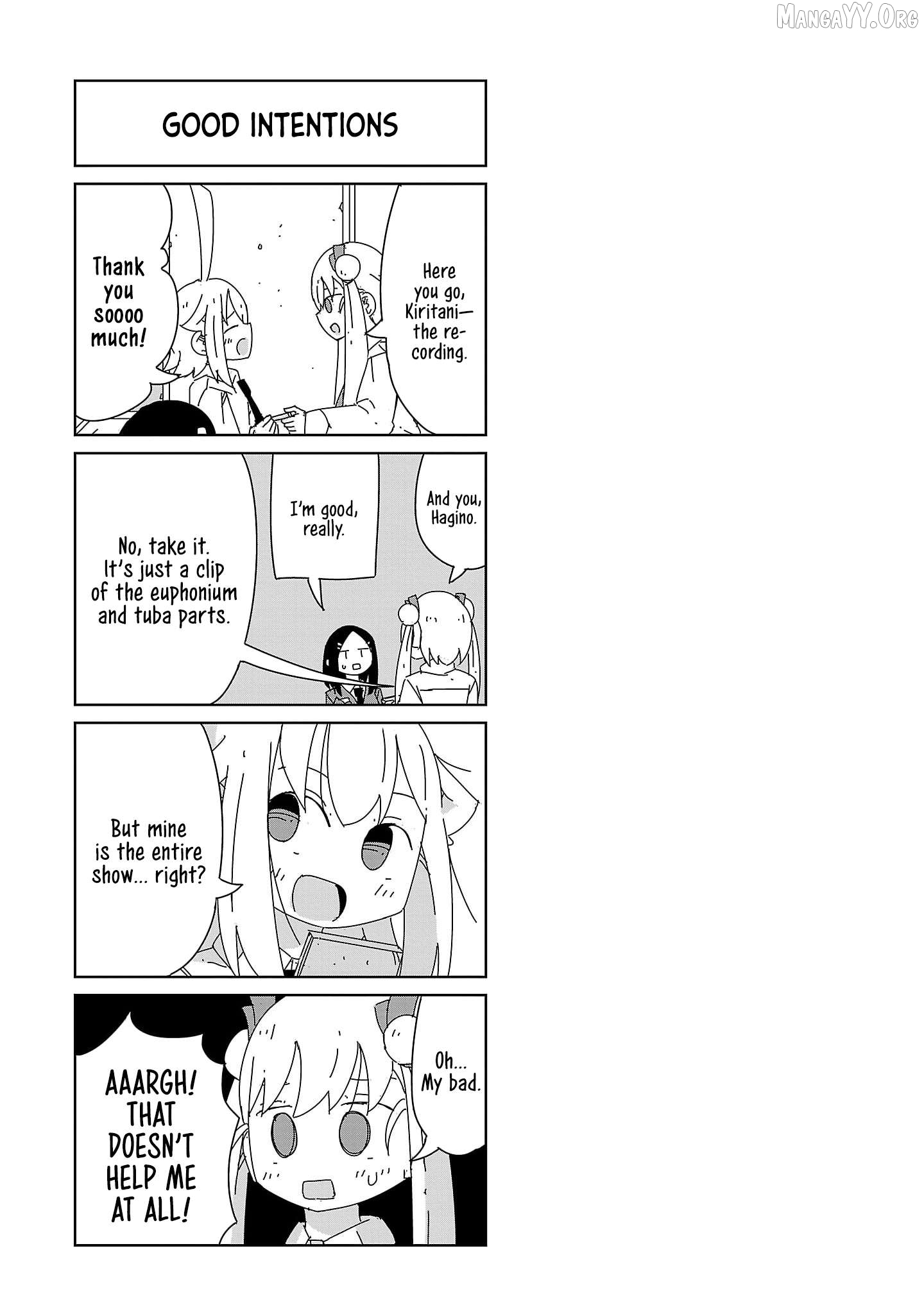 Hagino-San Wants To Quit The Wind Ensemble Chapter 32 - page 15