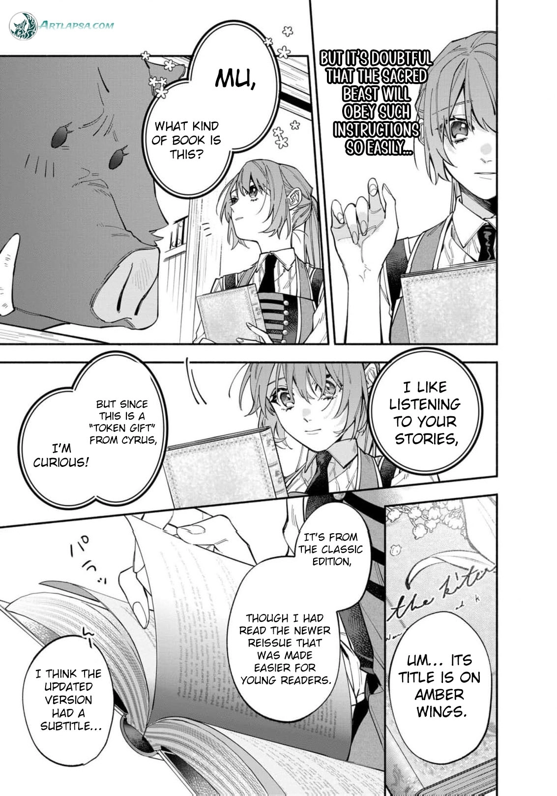 The Shut-In Lady Is An Understanding Sacred Beast Caretaker Chapter 35 - page 8