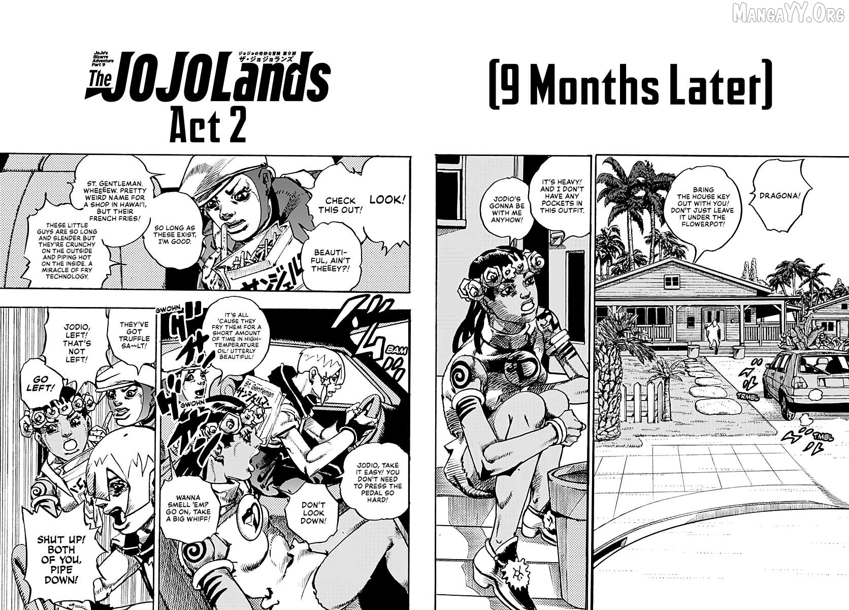 Jojo's Bizarre Adventure Part 9 - The Jojolands Chapter 33 - page 3