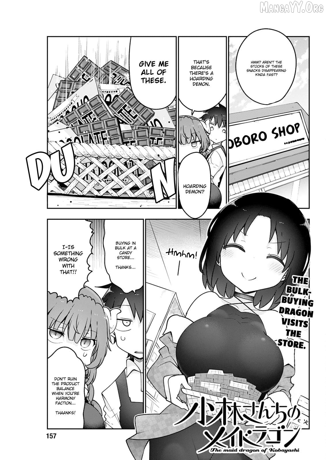 Kobayashi-San Chi No Maid Dragon Chapter 179 - page 1