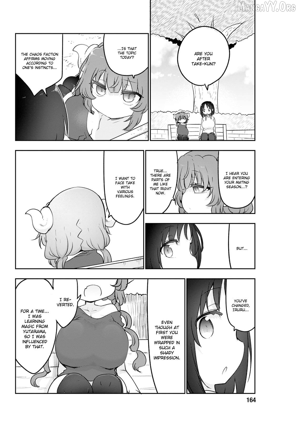 Kobayashi-San Chi No Maid Dragon Chapter 179 - page 8