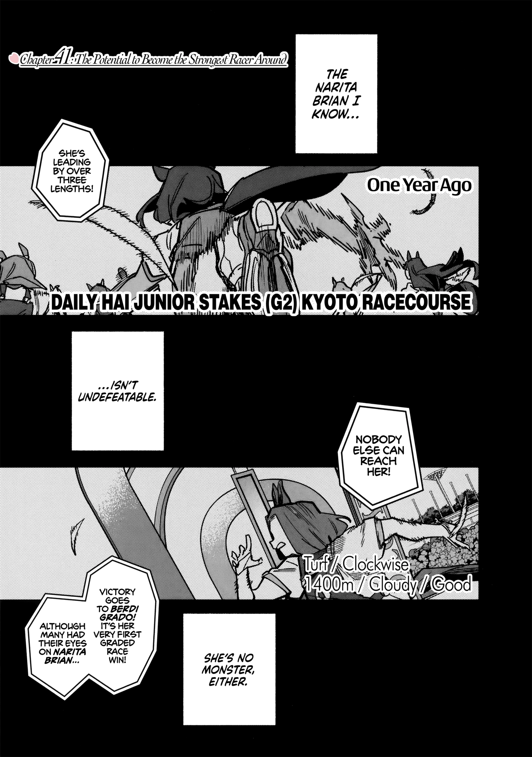 Uma Musume Pretty Derby Star Blossom Chapter 41 - page 1