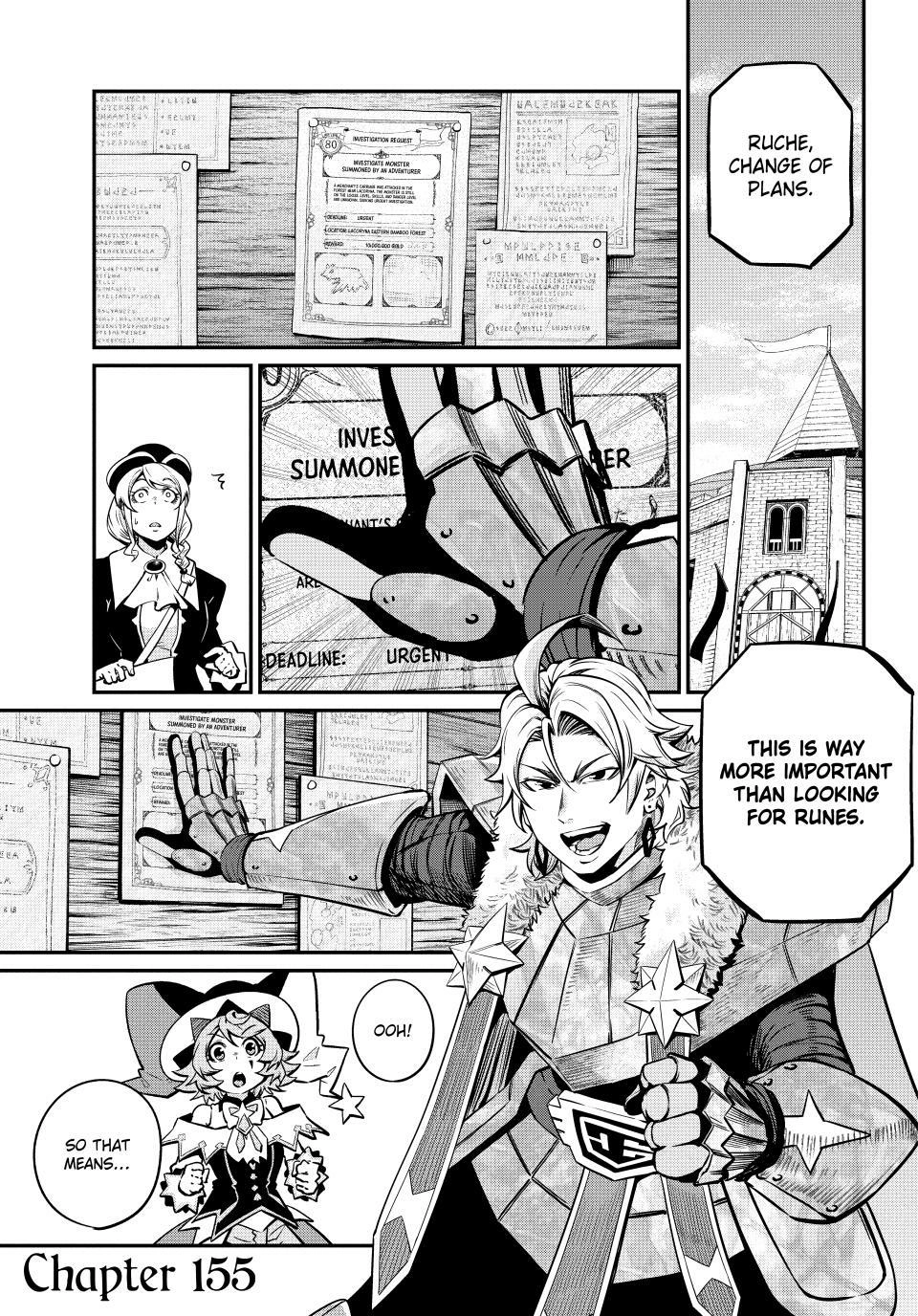 The Exiled Reincarnated Heavy Knight Is Unrivaled In Game Knowledge Chapter 155 - page 1