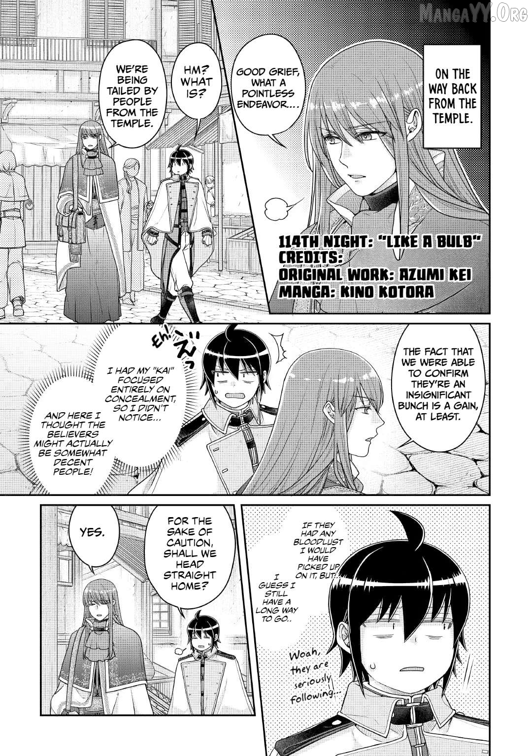 Tsuki ga Michibiku Isekai Douchuu Chapter 114 - page 1
