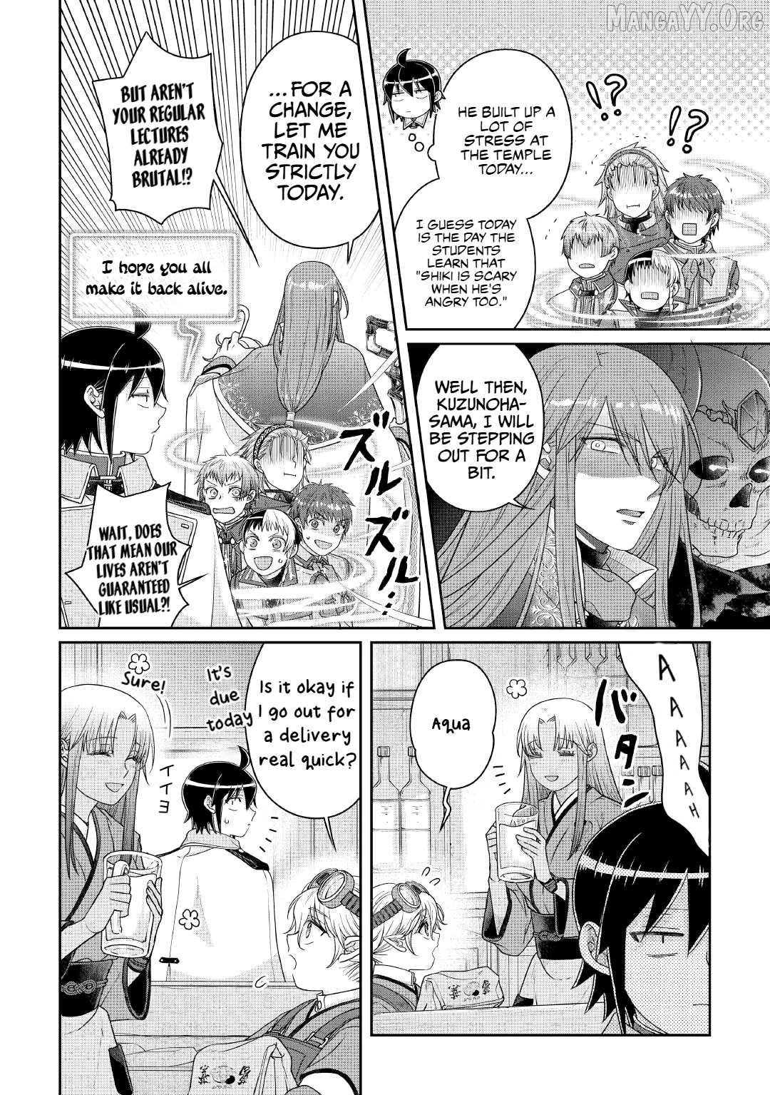 Tsuki ga Michibiku Isekai Douchuu Chapter 114 - page 12