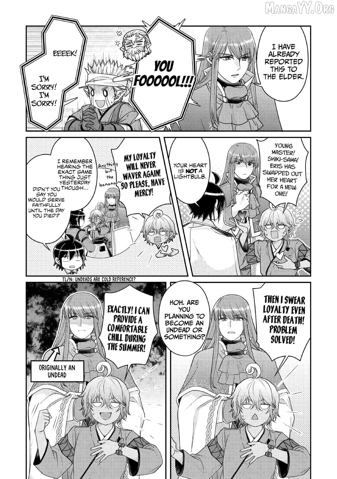 Tsuki ga Michibiku Isekai Douchuu Chapter 114 - page 9
