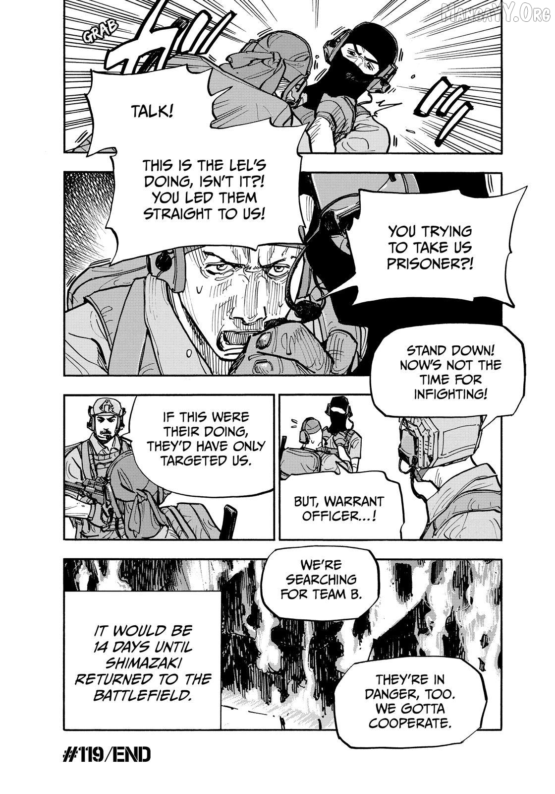 Dear Shimazaki In The Peaceful Land Chapter 119 - page 18