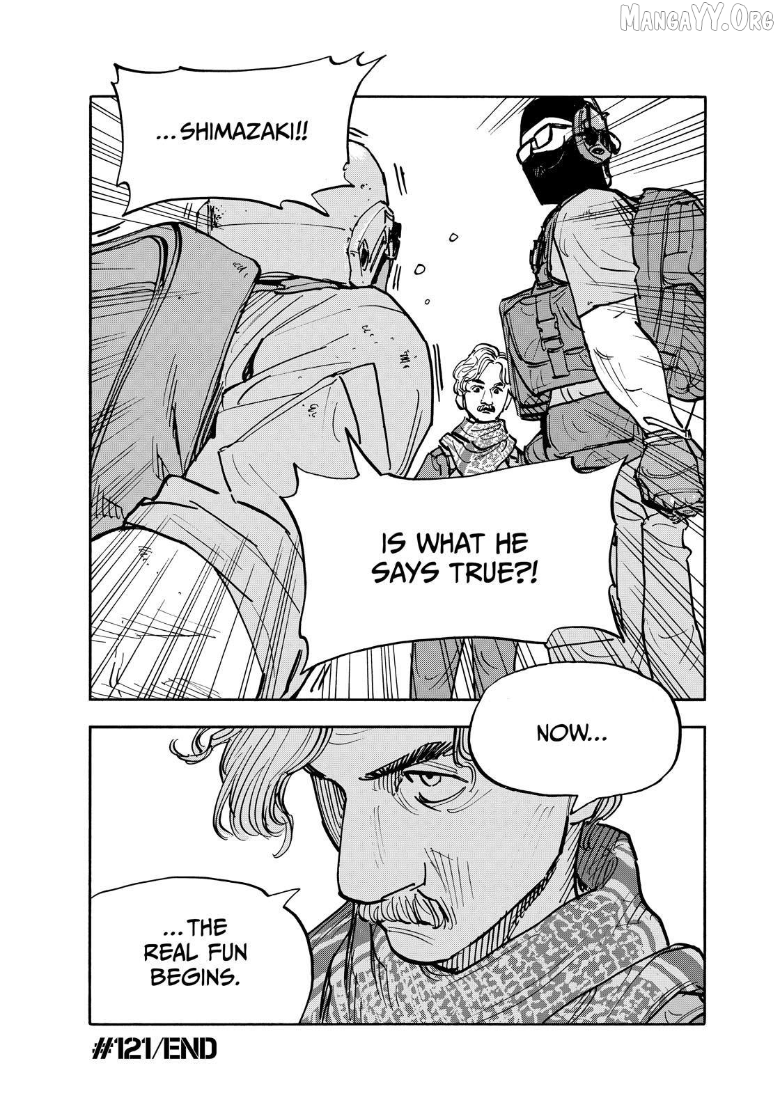 Dear Shimazaki In The Peaceful Land Chapter 121 - page 18
