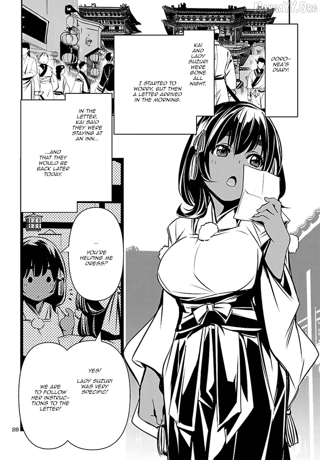 Shinju no Nectar Chapter 103 - page 28