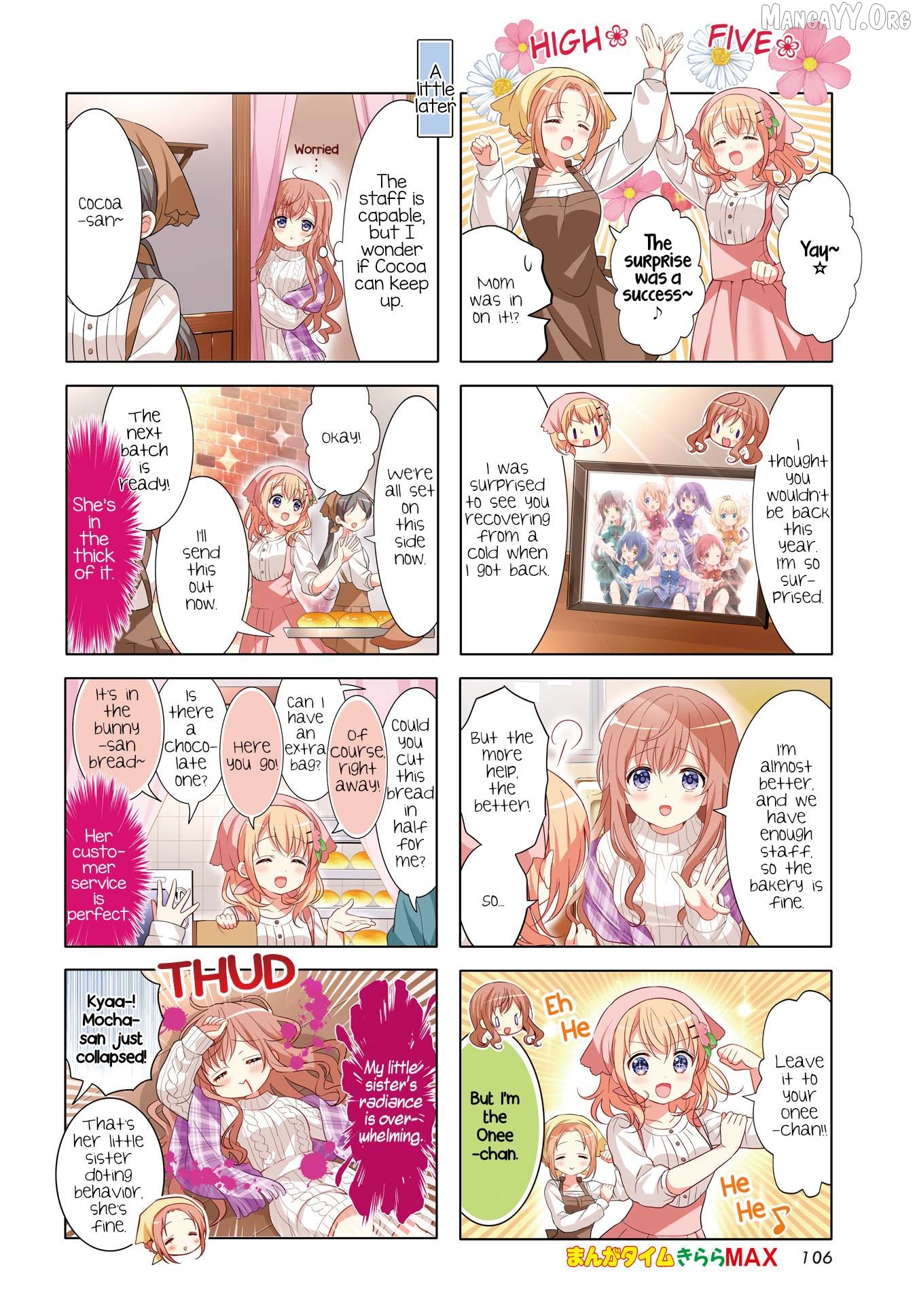 Gochuumon wa Usagi Desu ka? Chapter 184 - page 2