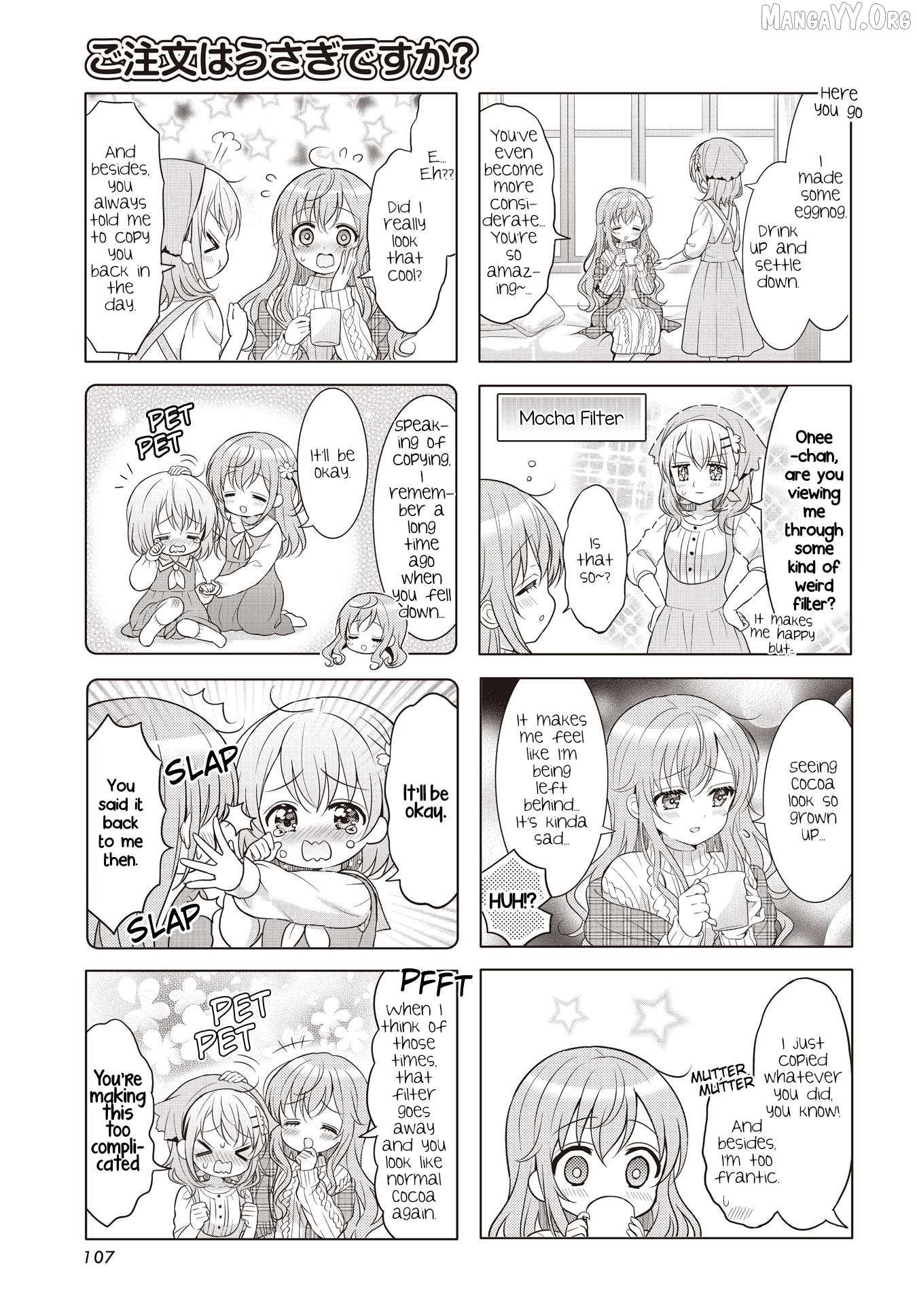 Gochuumon wa Usagi Desu ka? Chapter 184 - page 3