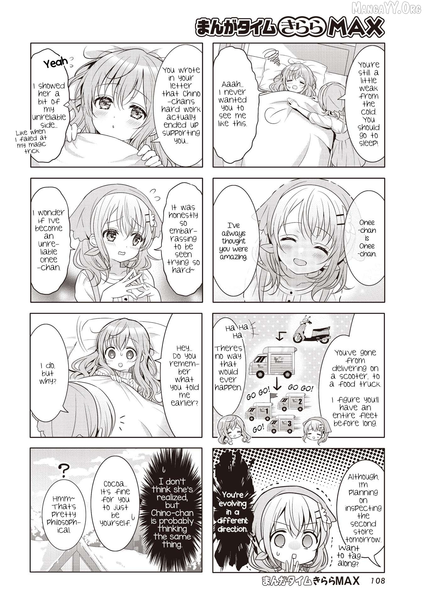 Gochuumon wa Usagi Desu ka? Chapter 184 - page 4