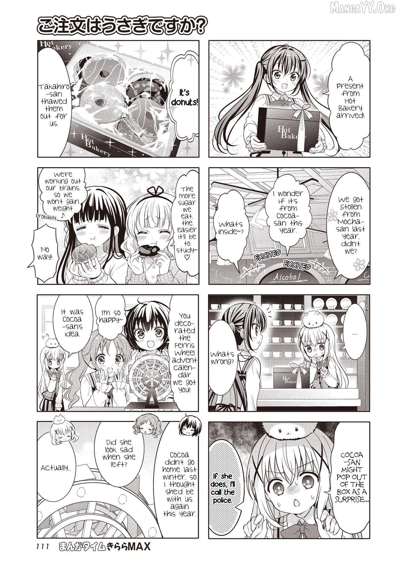 Gochuumon wa Usagi Desu ka? Chapter 184 - page 7