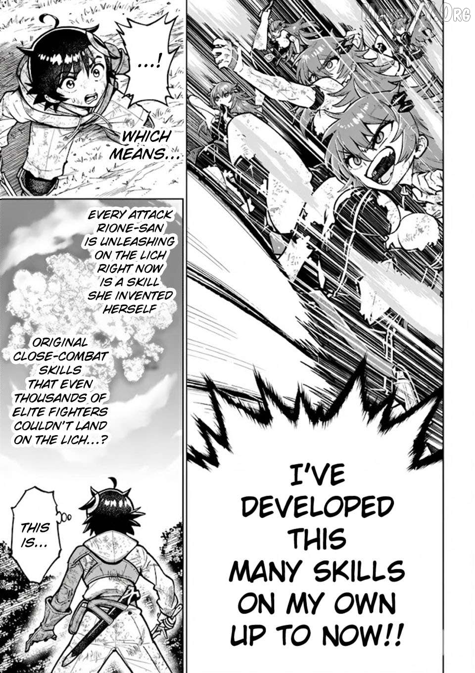 The Strongest Female Masters, Who Are Trying to Raise Me Up, Are in Shambles Over Their Training Policy Chapter 72 - page 10