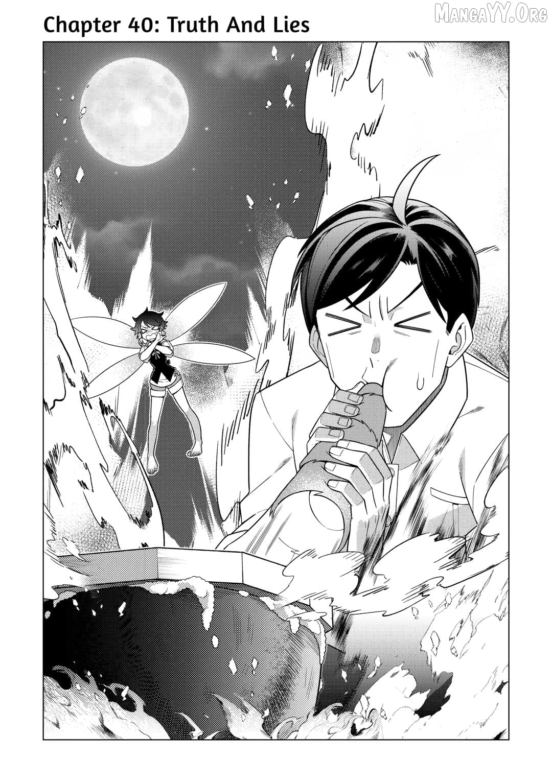 The Salaryman Traveling Another World At His Own Pace Chapter 40 - page 1
