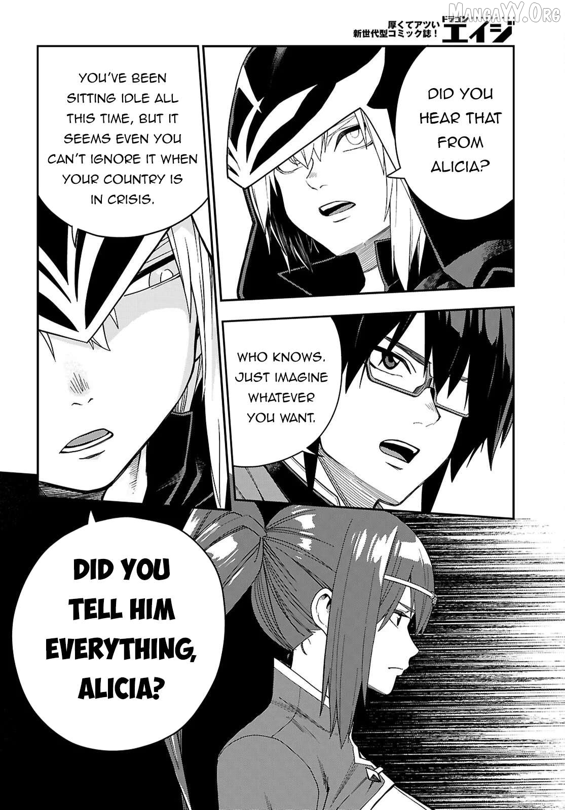 Konjiki no Moji Tsukai - Yuusha Yonin ni Makikomareta Unique Cheat Chapter 125 - page 3