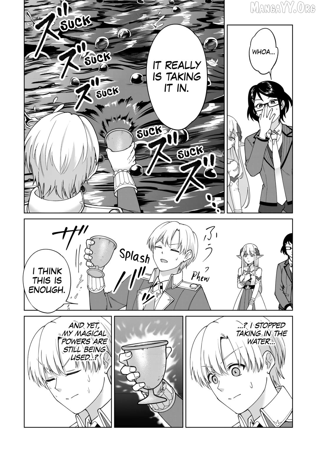 After Receiving the Sacred Item “Cup” That Can Only Produce Water, I Decided To Live Freely in Barren Land Chapter 35 - page 2