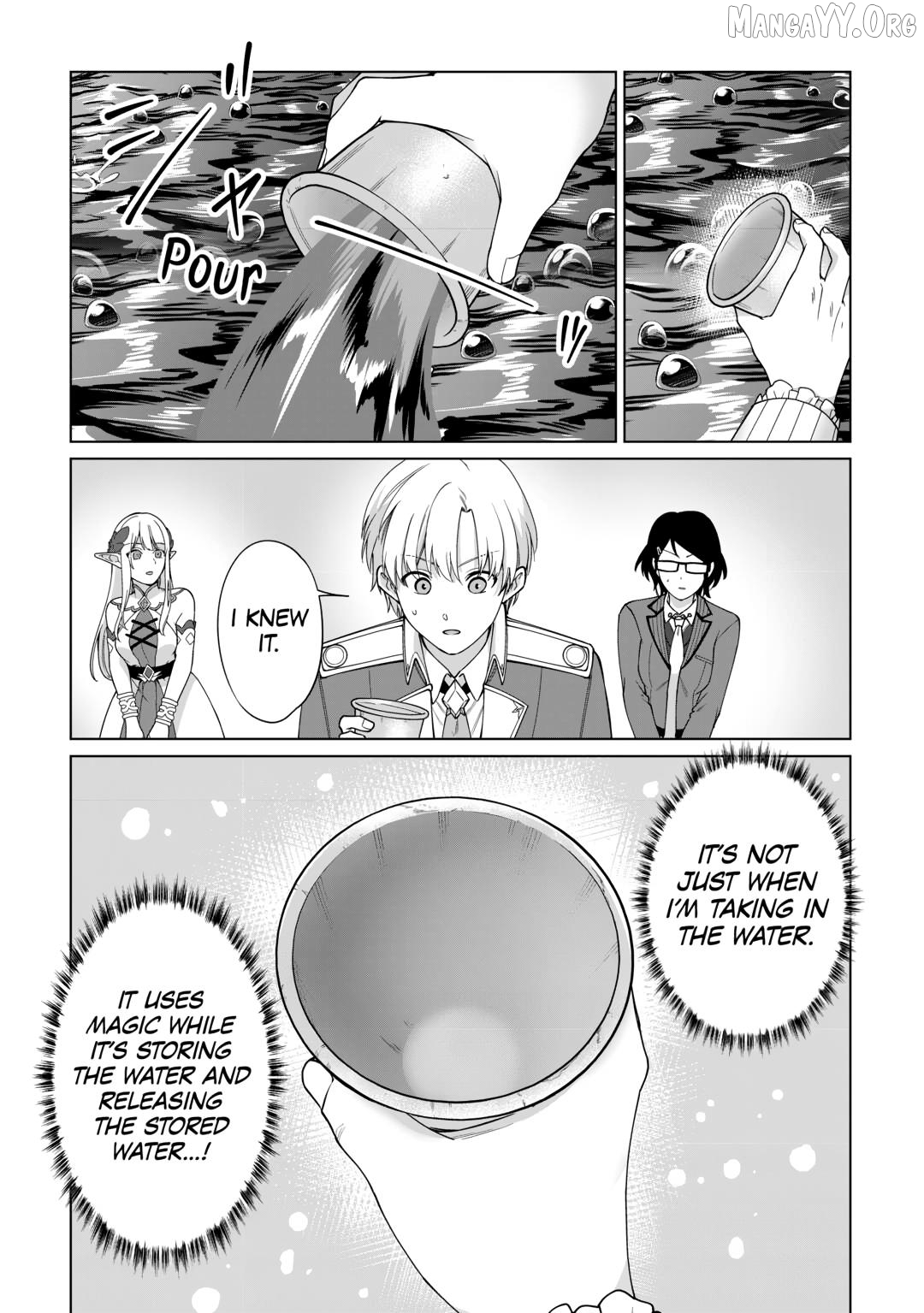 After Receiving the Sacred Item “Cup” That Can Only Produce Water, I Decided To Live Freely in Barren Land Chapter 35 - page 3