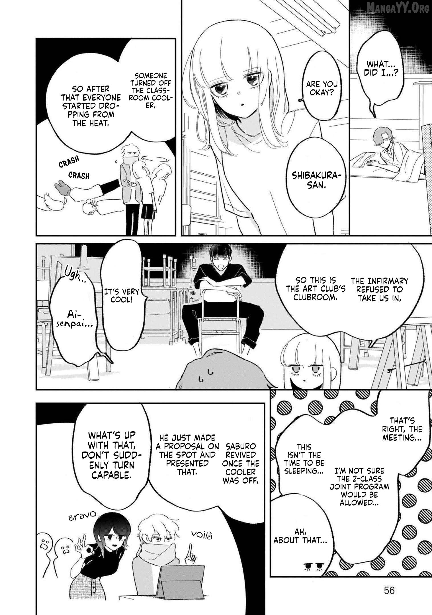 A Boy Sensitive to Cold & a Hard-boiled Girl Chapter 21 - page 17