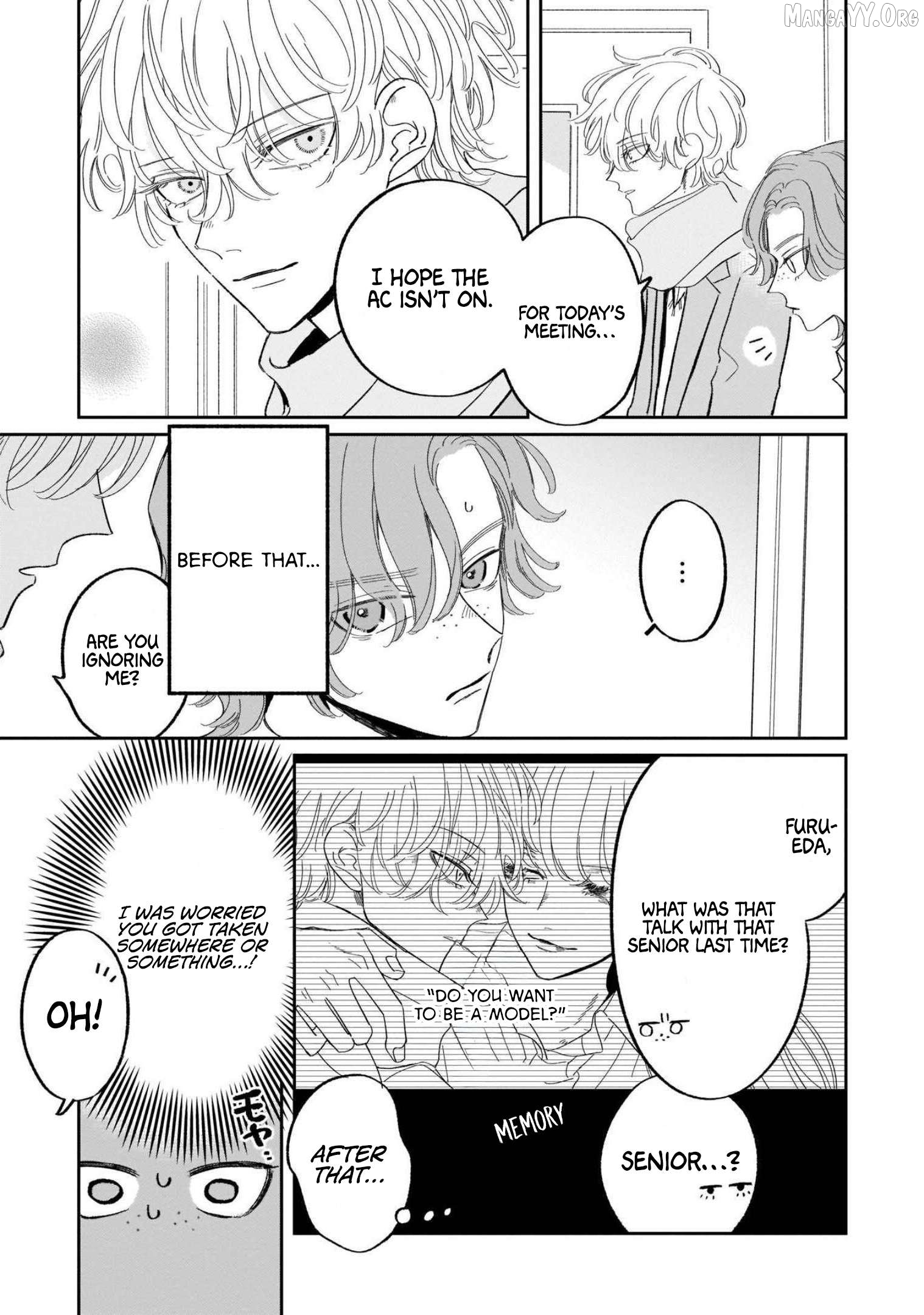 A Boy Sensitive to Cold & a Hard-boiled Girl Chapter 21 - page 8