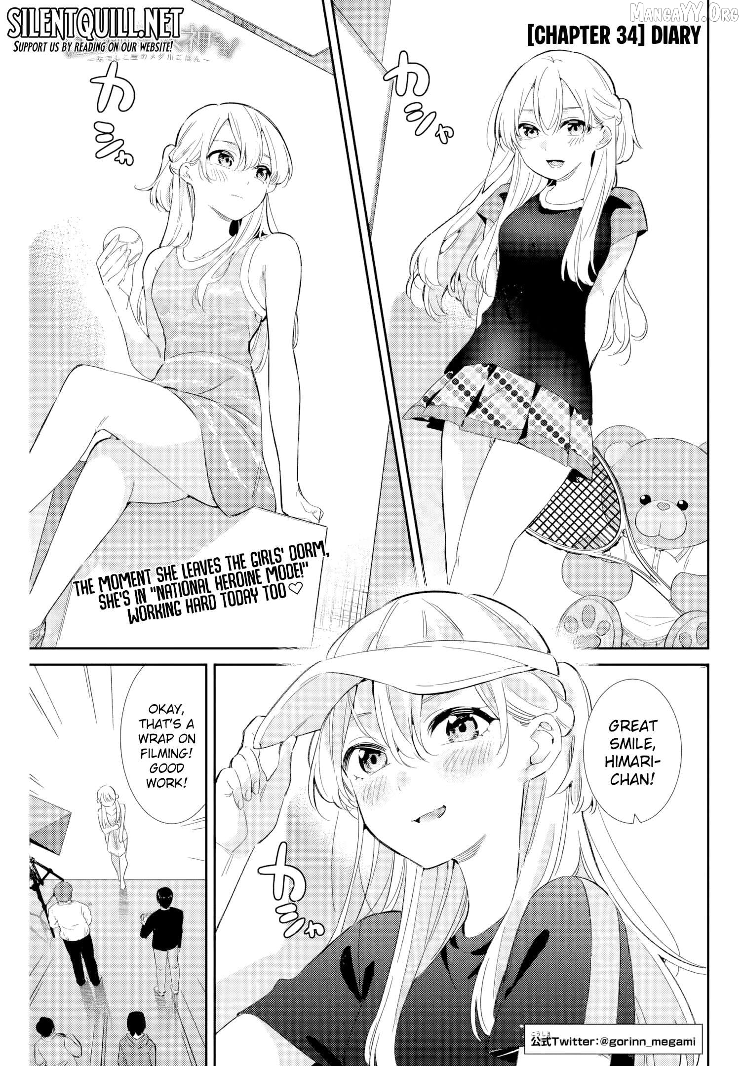 Gorin No Megami-Sama: Nedeshiko Ryou No Medal Gohan Chapter 34 - page 2