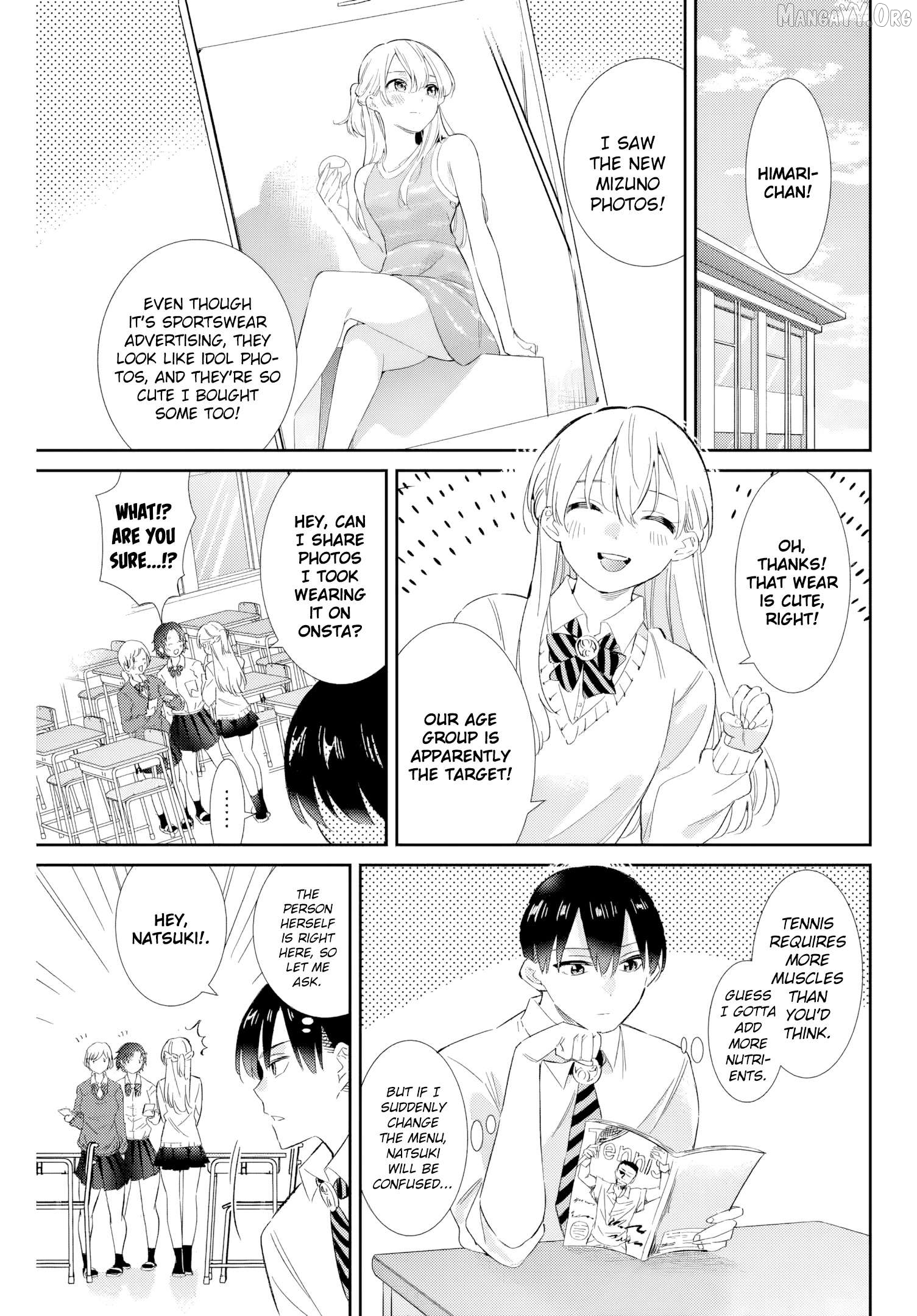 Gorin No Megami-Sama: Nedeshiko Ryou No Medal Gohan Chapter 34 - page 6