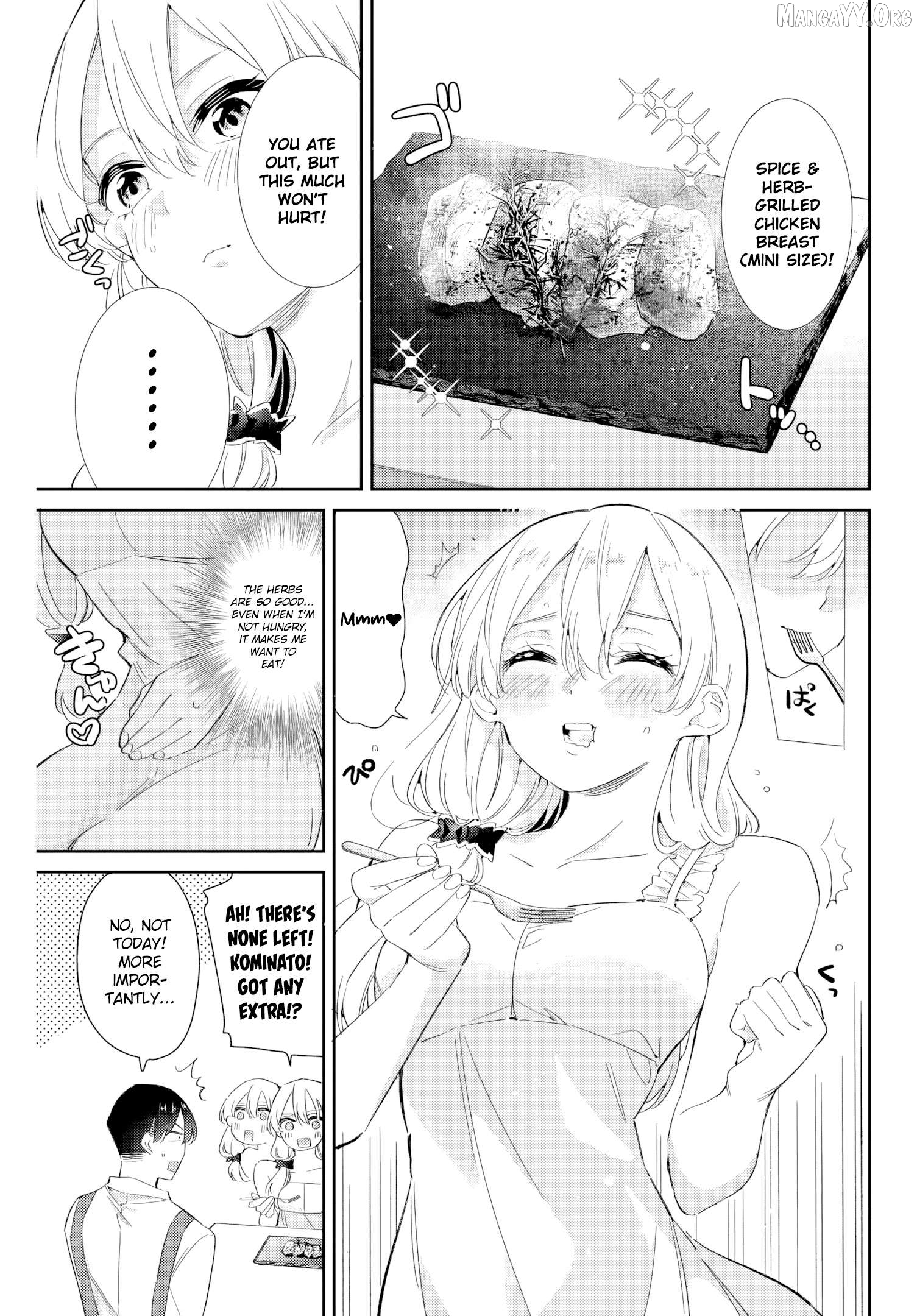 Gorin No Megami-Sama: Nedeshiko Ryou No Medal Gohan Chapter 35 - page 6