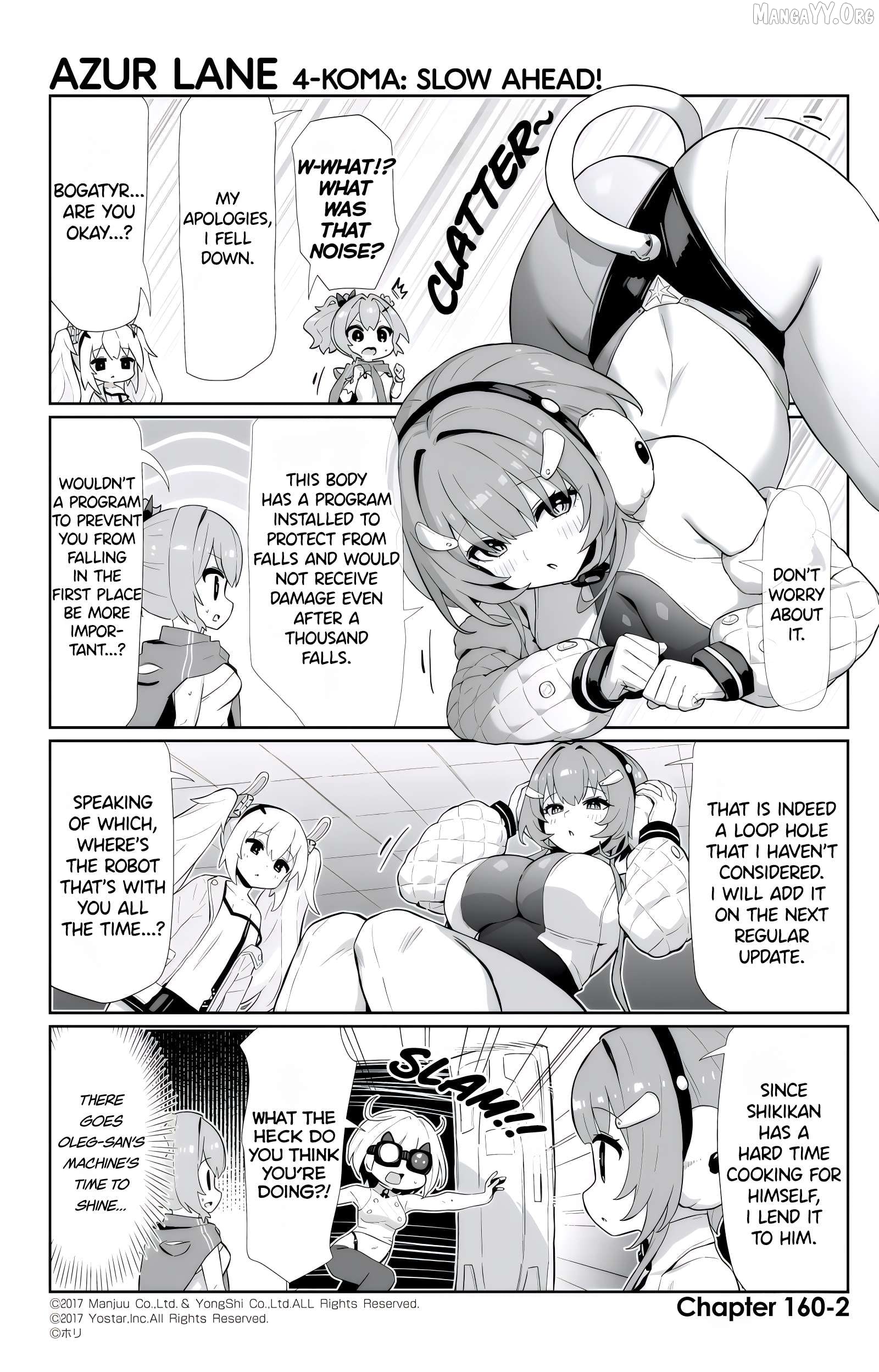 Azur Lane 4-Koma: Slow Ahead Chapter 160 - page 2