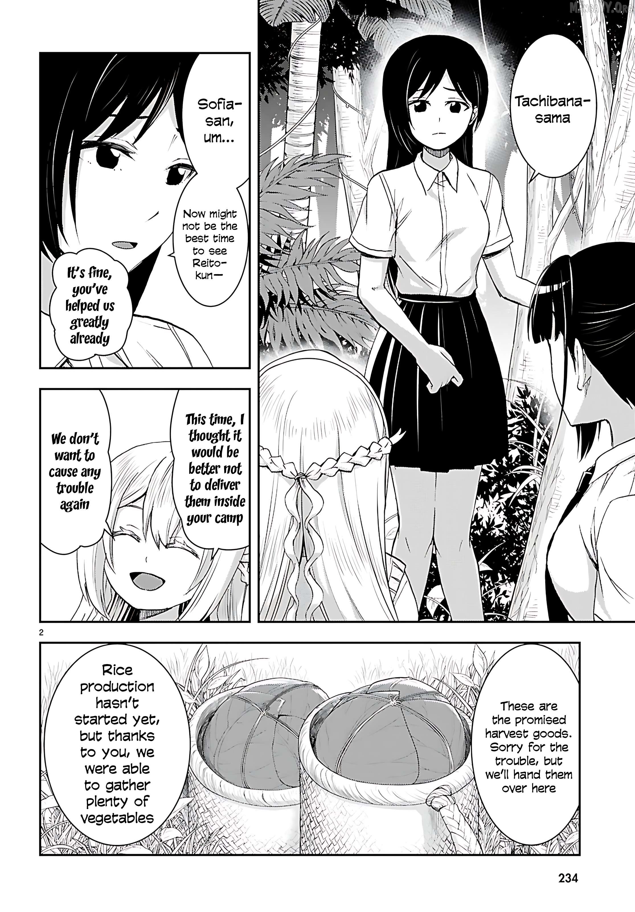 Isekai Yurutto Survival Seikatsu: Gakkou no Minna to Isekai no Mujintou ni Tenishitakedo Ore Dake Rakushou desu Chapter 45 - page 4
