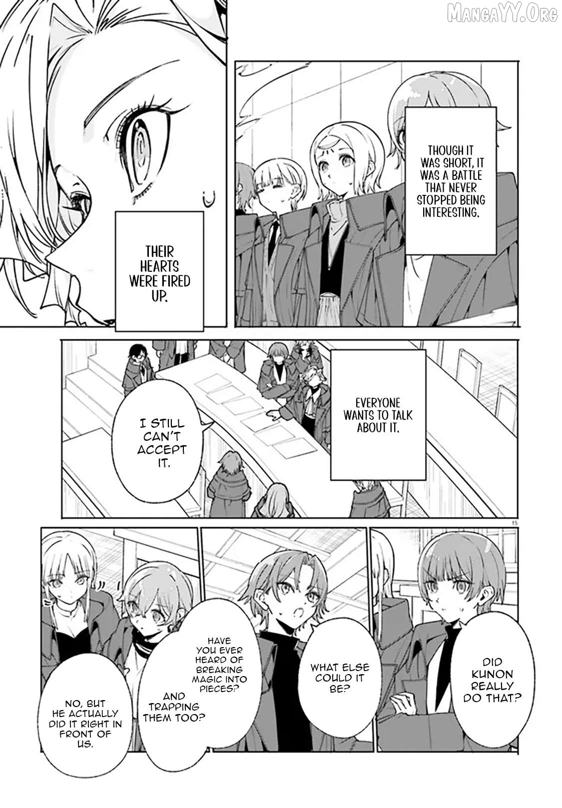 The Magician Kunon Sees Everything Chapter 37.2 - page 3