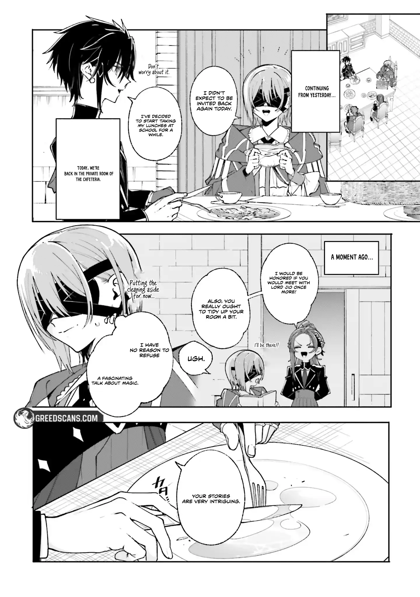 The Magician Kunon Sees Everything Chapter 39.1 - page 4