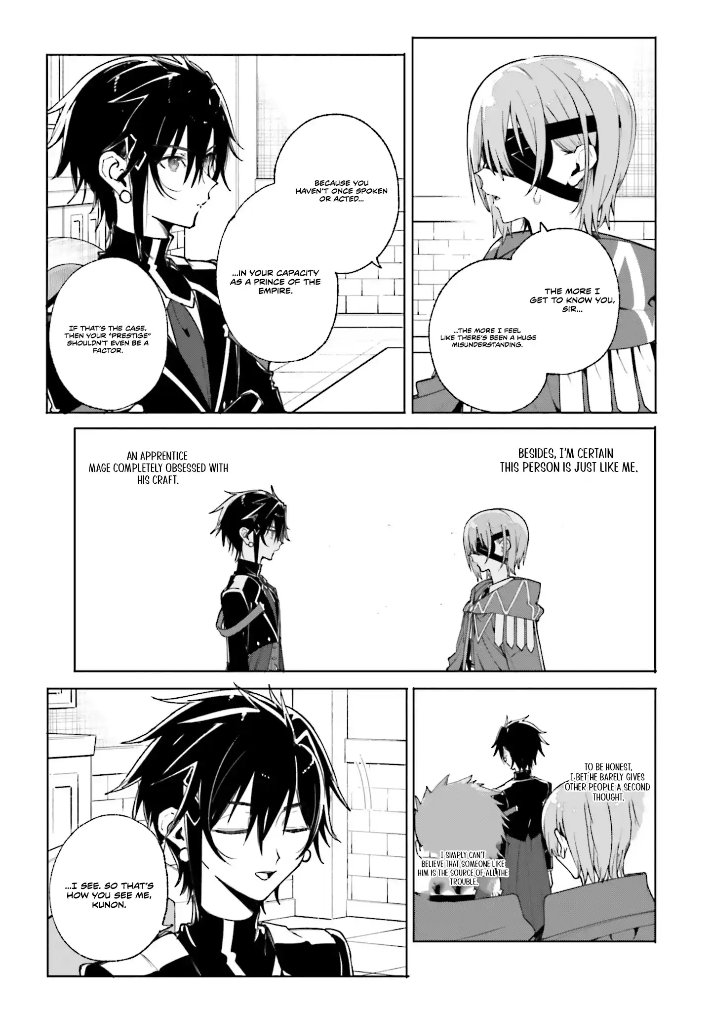 The Magician Kunon Sees Everything Chapter 39.2 - page 9