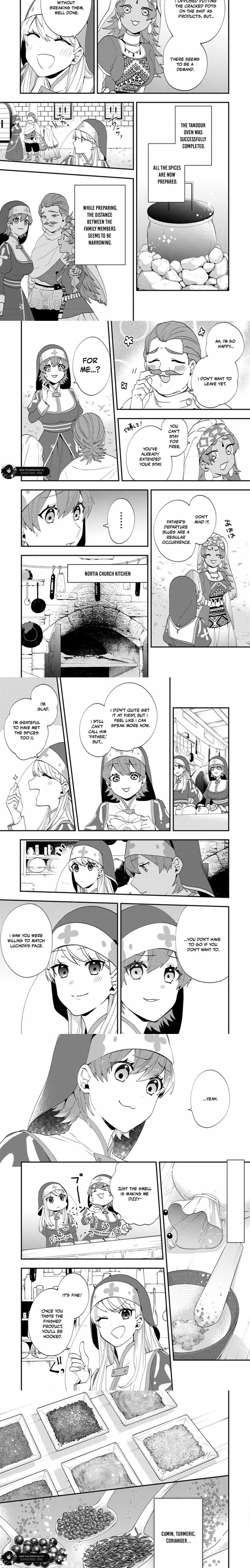 The Banished Villainess! Living the Leisurely Life of a Nun Making Revolutionary Church Food Chapter 38 - page 2