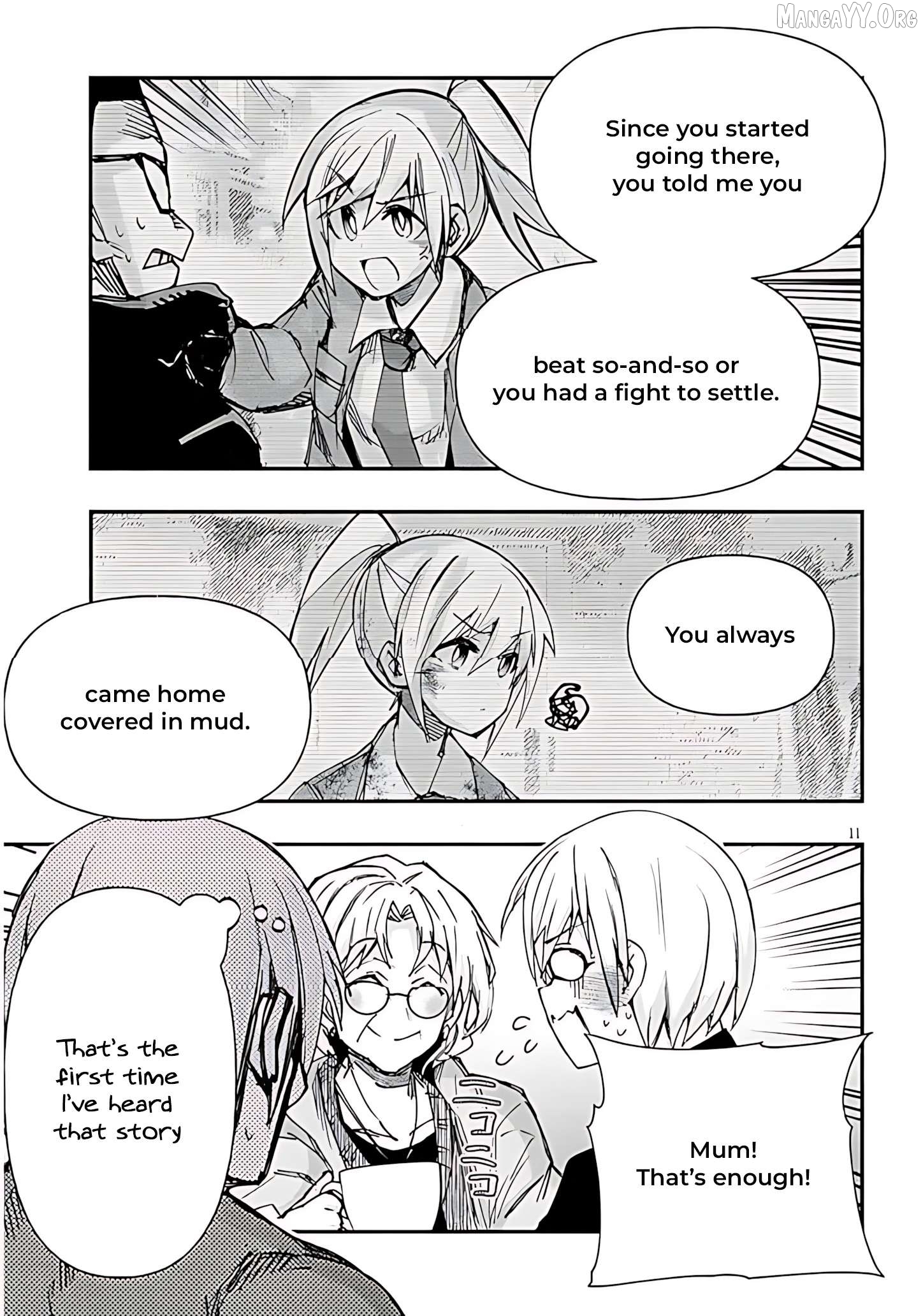 Geesen Shoujo to Ibunka Kouryuu Chapter 142 - page 12