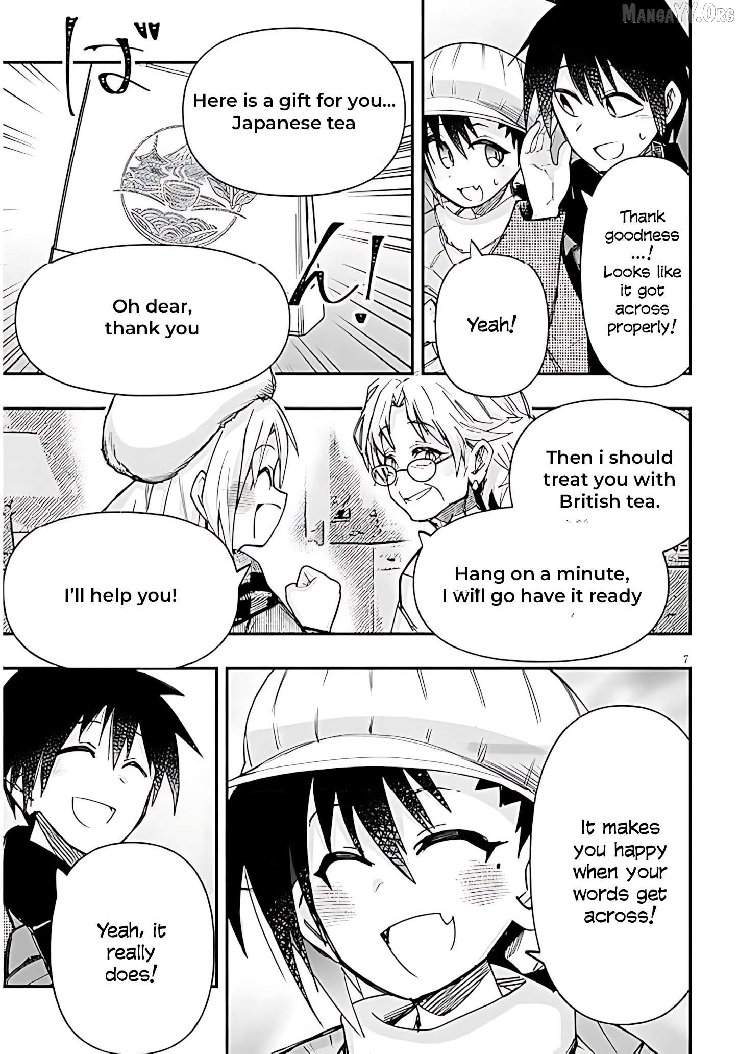 Geesen Shoujo to Ibunka Kouryuu Chapter 142 - page 8