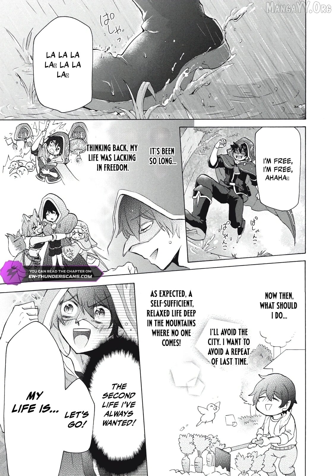 "Kukuku ....... He is the weakest of the Four Heavenly Kings." I was dismissed from my job, but somehow I became the master of a hero and a holy maiden. Chapter 15.2 - page 2
